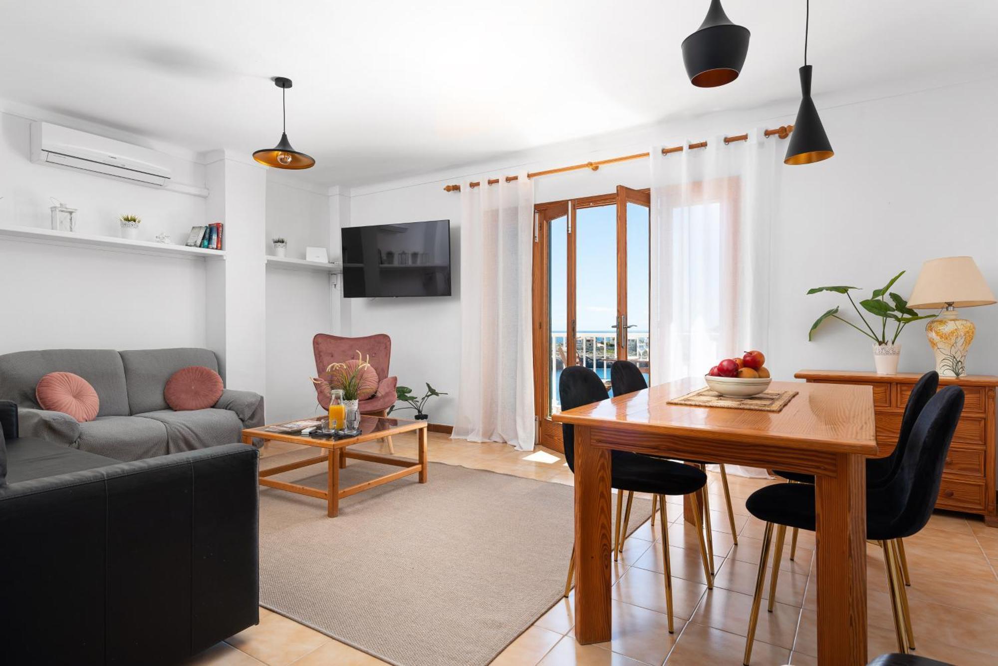 New! Harmonia, Front Sea View, Cala Marsal 300m Appartement